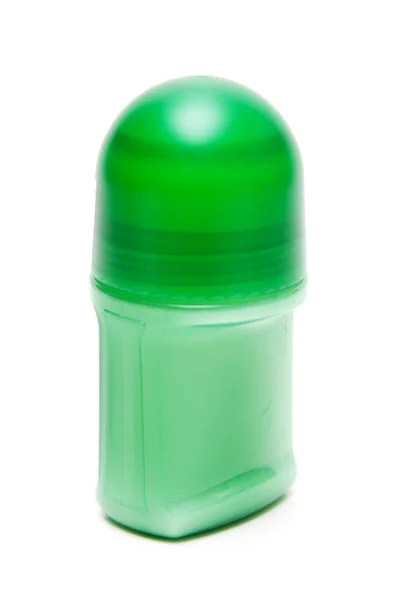 Låst grön flaska deodorant — Stockfoto
