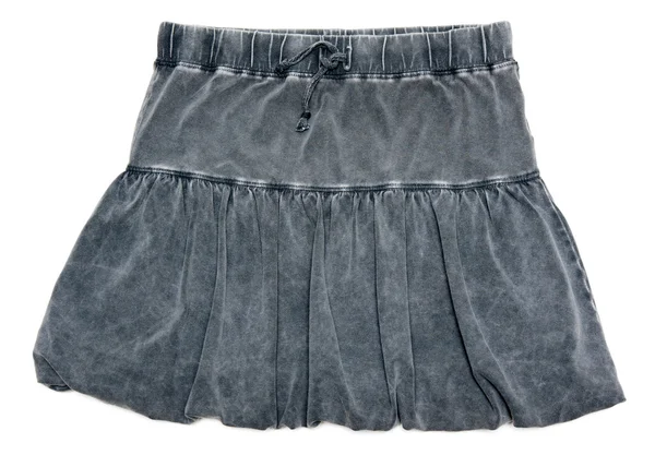 Falda femenina gris — Foto de Stock