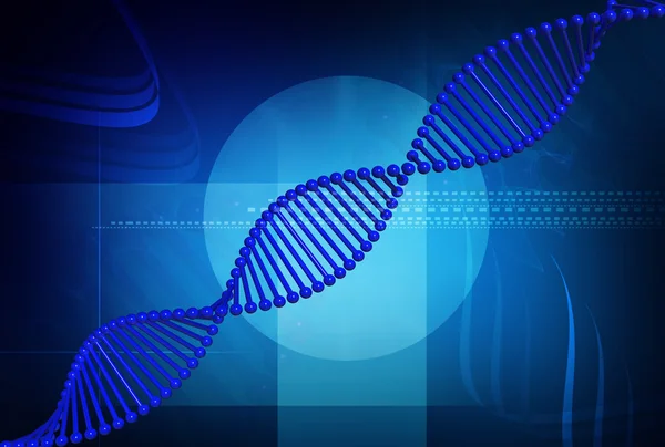 DNA blå — Stockfoto