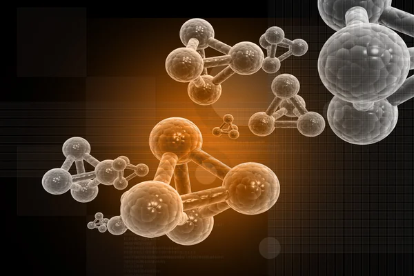 Estructura molecular — Foto de Stock