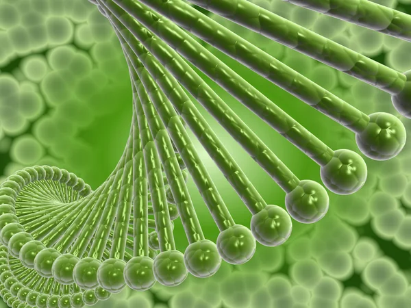 DNA green — Stock Photo, Image