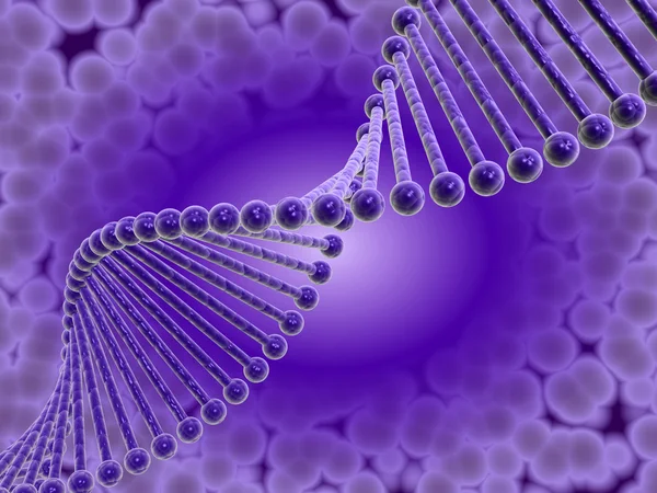 Azul de ADN — Fotografia de Stock