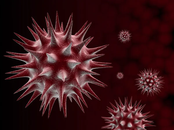 Virüs hücre — Stok fotoğraf