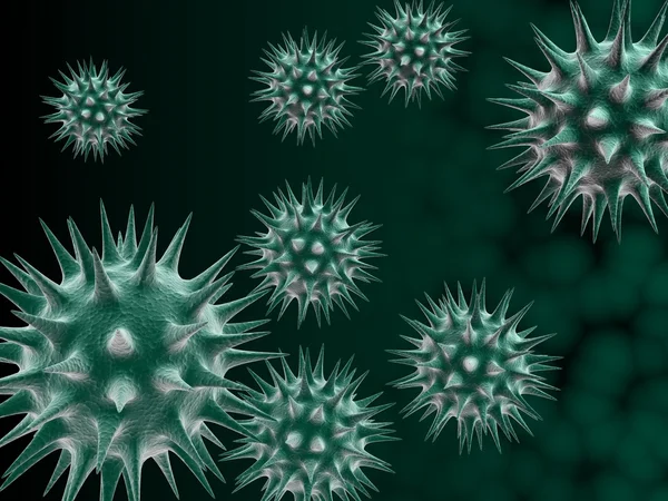 바이러스 세포 스톡 사진
