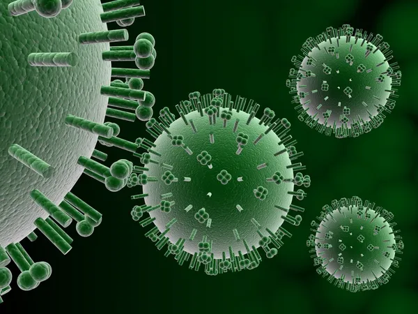 Virus chřipky Stock Snímky