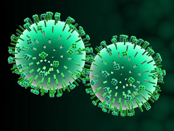 Influensavirus — Stockfoto