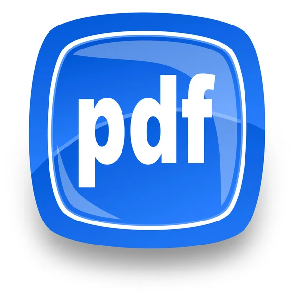 Ikona internet pliku PDF — Zdjęcie stockowe
