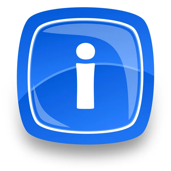 Information internet icon — Stock Photo, Image
