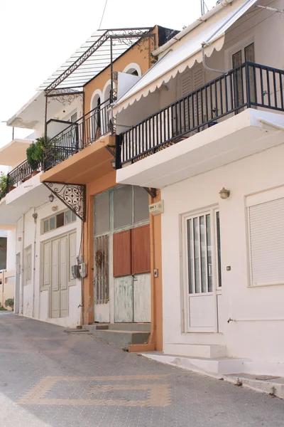 stock image Alley in old village on Crete