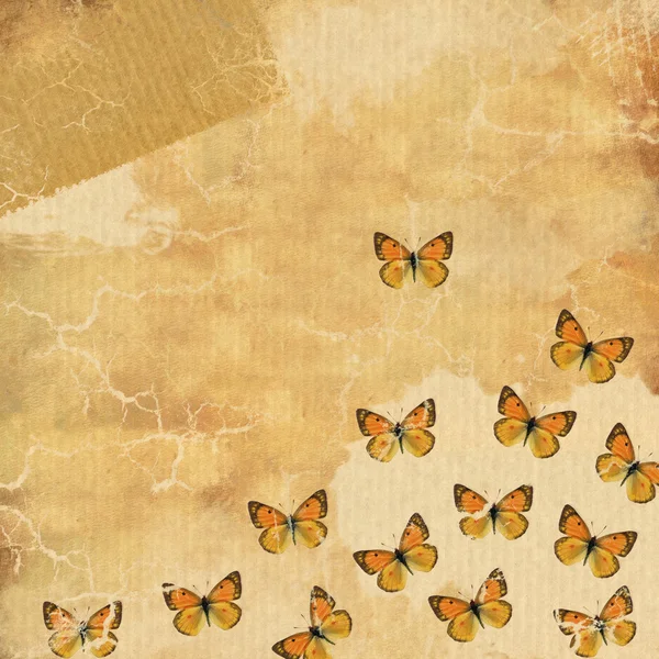 stock image Butterfly border