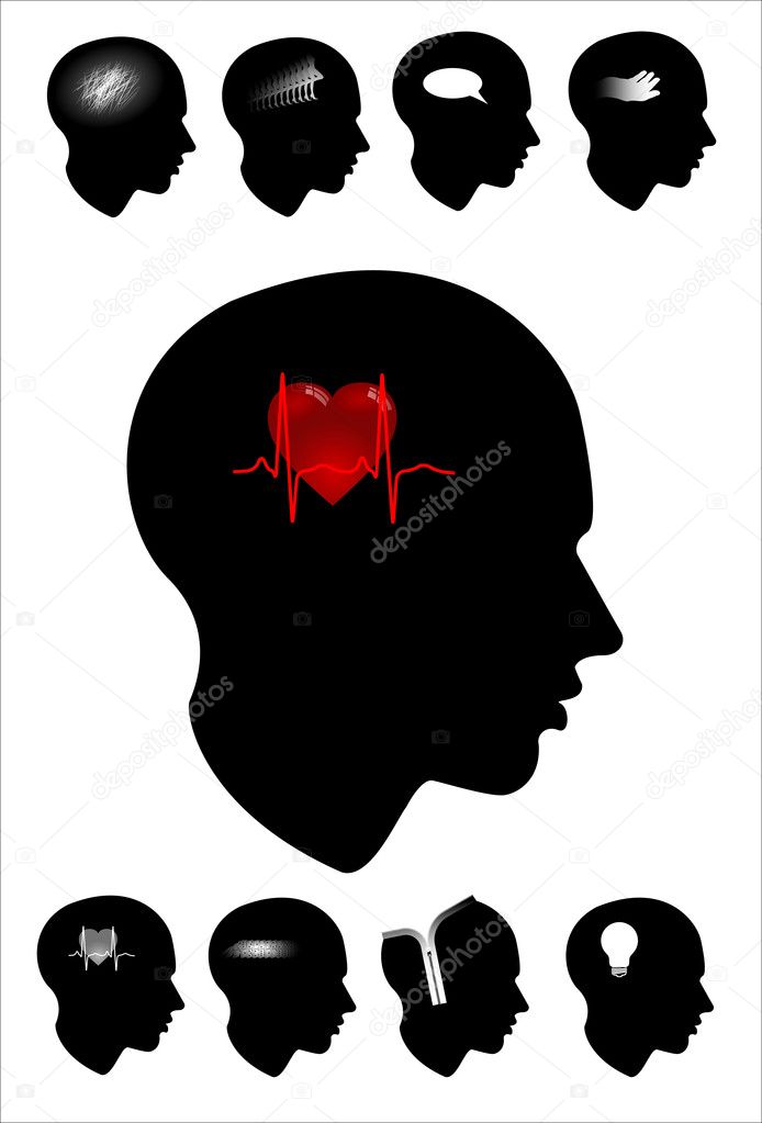 Heart profile head