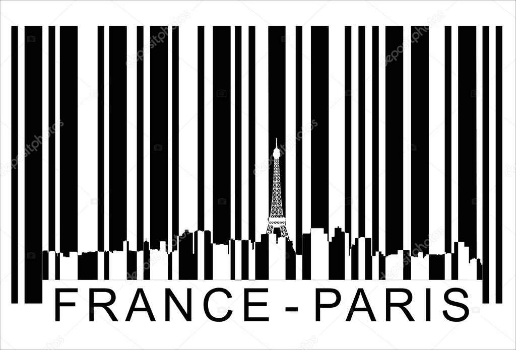 France Paris barcode