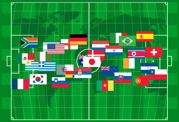 Piłki nożnej Mistrzostwa Świata 2010 — Zdjęcie stockowe