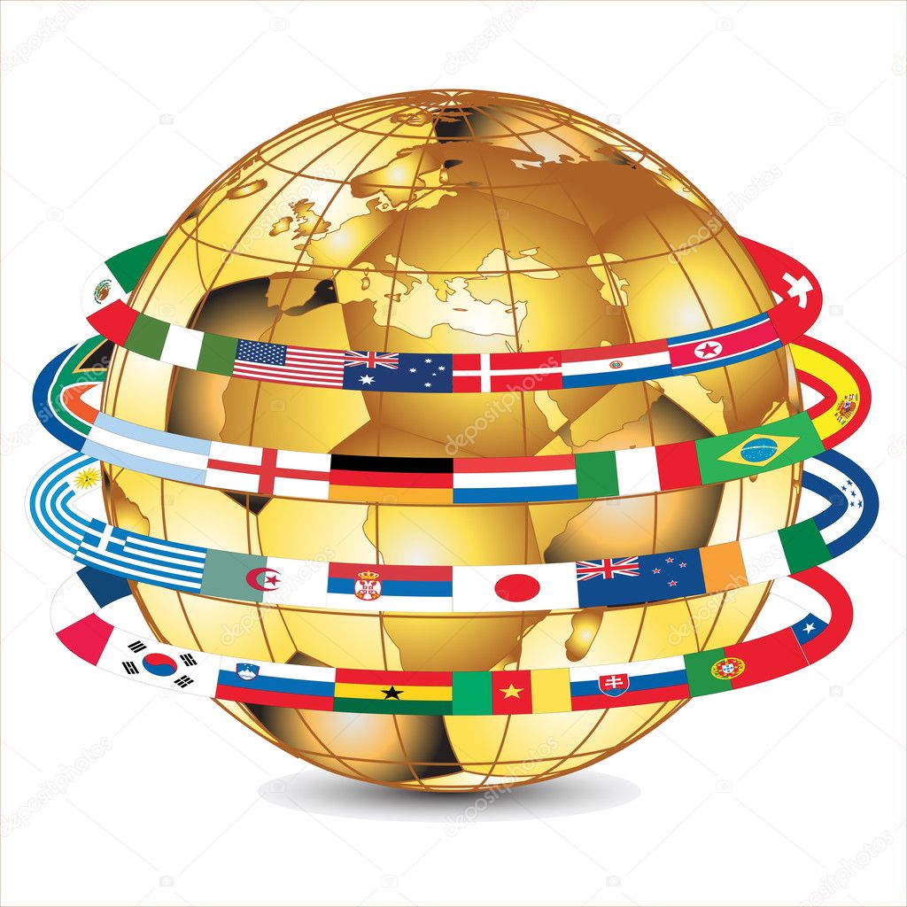 Gold world cup 2010, vector