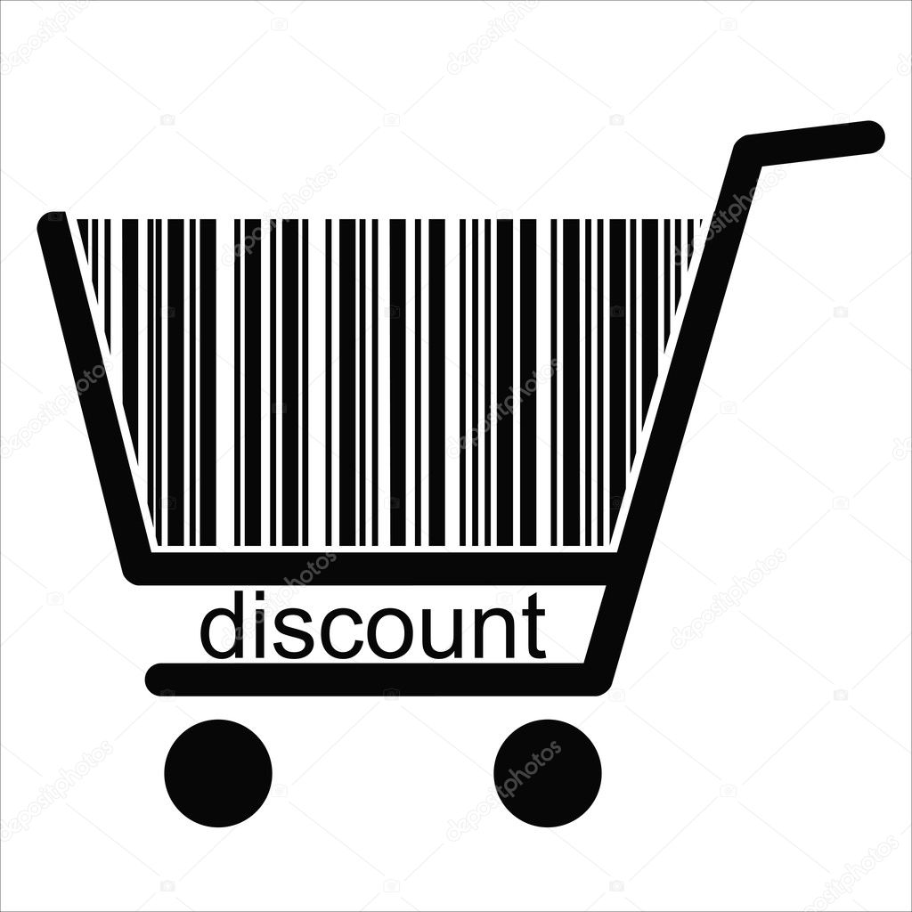 Discount BARCODE Shopping basket