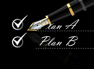 Plan REMAINDER vector clipart