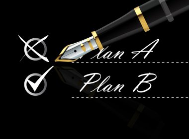 Plan REMAINDER vector clipart