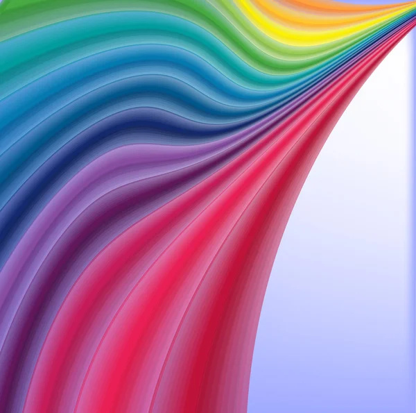 Salpicadura de arco iris. Ilustración vectorial — Archivo Imágenes Vectoriales