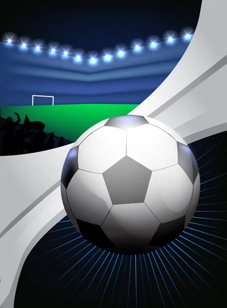Fotbollsbakgrund — Stock vektor