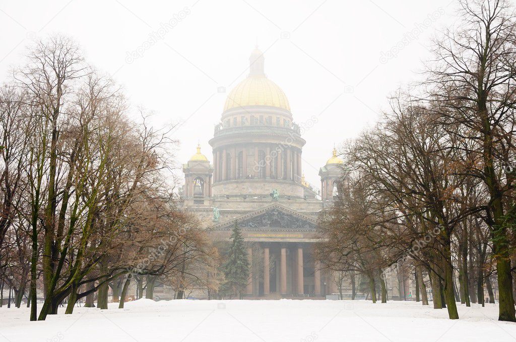 St. Isaac Cathedral in St. Peterburg