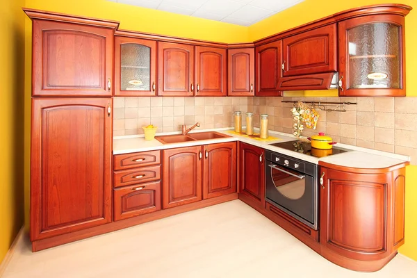 Wooden kitchen 2 — Stock Photo, Image