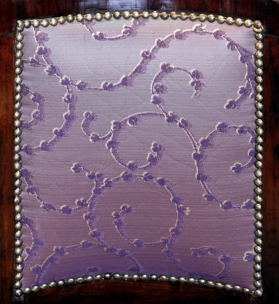Purple upholster back — Stock Photo, Image