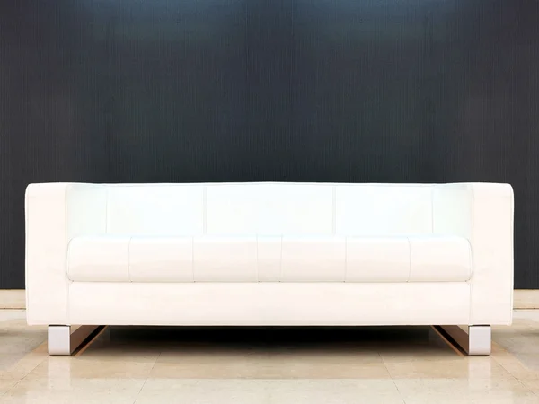 Λευκό καναπέ — Φωτογραφία Αρχείου