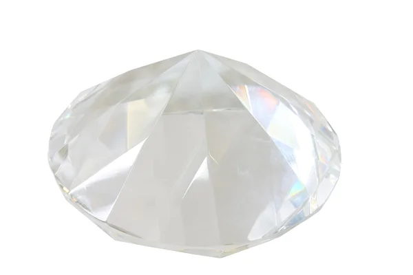 Diamante isolado — Fotografia de Stock