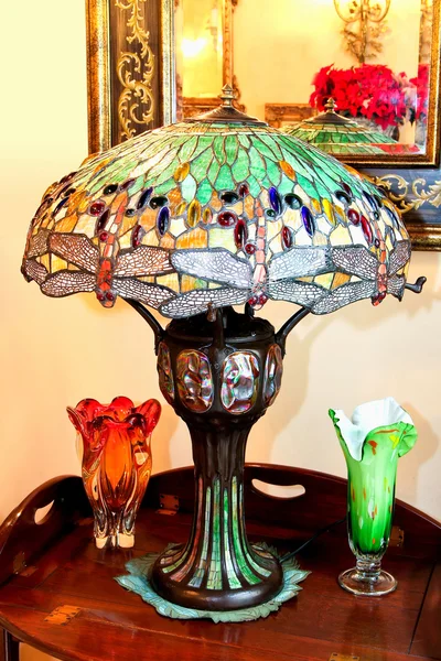 Glass lamp — Zdjęcie stockowe