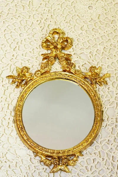 Zrcadlo na krajky — Stock fotografie