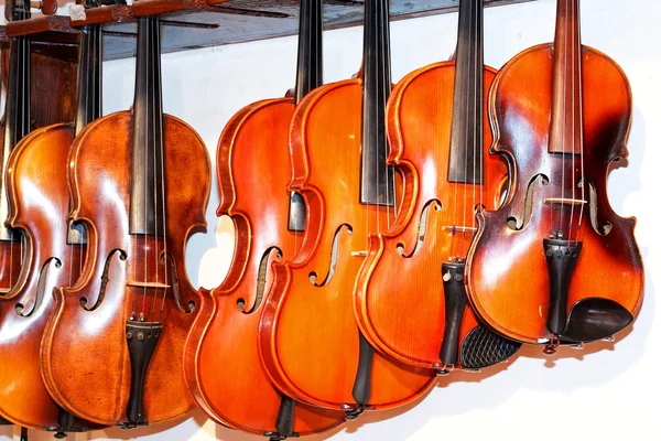 2 のバイオリン ショップ — ストック写真