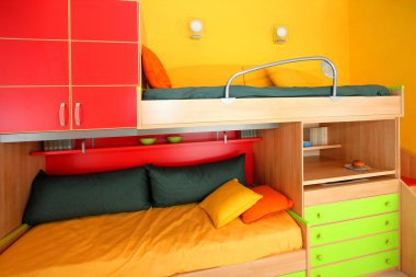 Bunk bed clipart