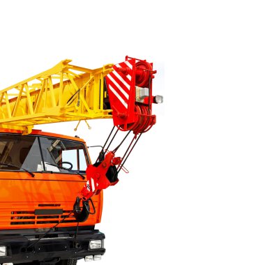 Truck crane clipart