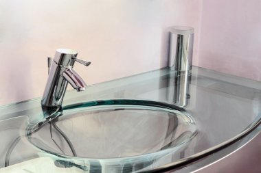 Glass sink angle clipart