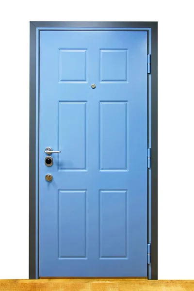 青いドア — ストック写真