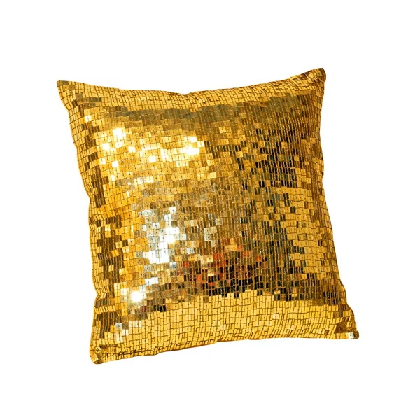 Travesseiro dourado — Fotografia de Stock
