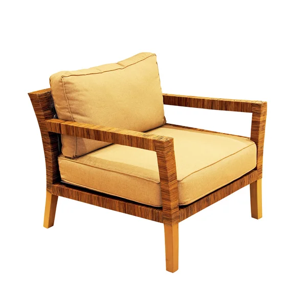 Деревянное кресло — стоковое фото