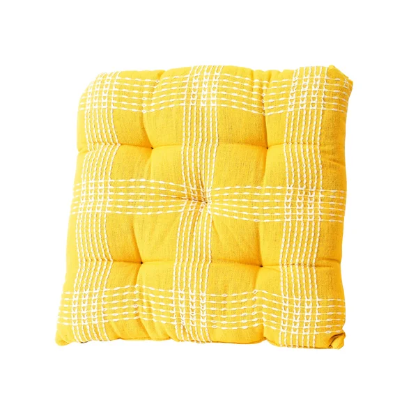 Almohada amarilla — Foto de Stock