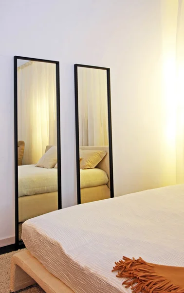 Bedroom mirrors — Stock Photo, Image