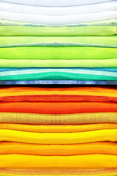 Цветной текстиль — стоковое фото