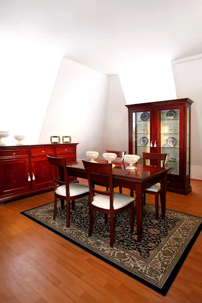 Old dining room — Stock Photo, Image