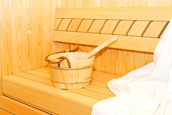 Secchio sauna 2 — Foto Stock