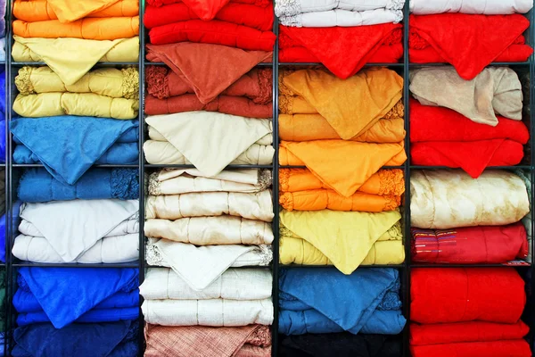 Lençóis e cobertores — Fotografia de Stock