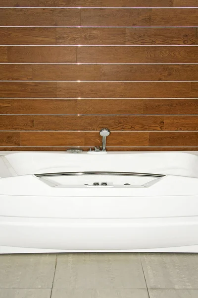 木制浴室 — 图库照片