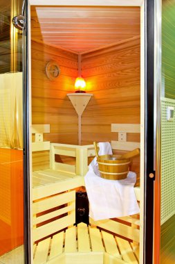 Modern sauna