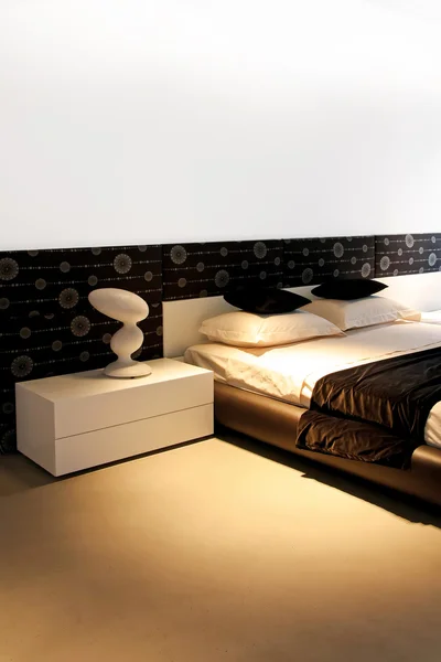 Dormitorio sepia — Foto de Stock