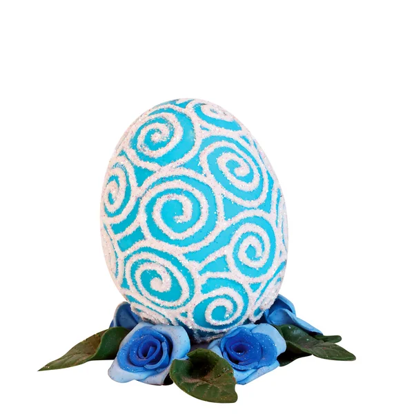 Яйцо голубое — стоковое фото