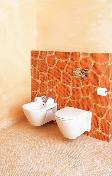 Giraff toalett — Stockfoto