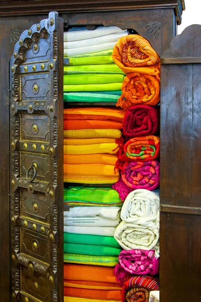 Textiles orientales — Foto de Stock