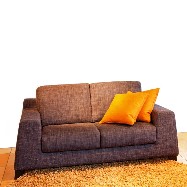Linen sofa 2 — Stock Photo, Image